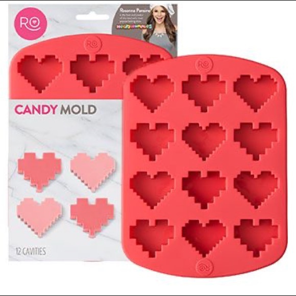 Wilton Nerdy Nummies Silicone Heart Candy Soap Mold BPA Free Dishwasher Safe NWT - Picture 3 of 6
